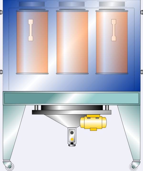 Filtersystem mit elektrischer Siebmaschine